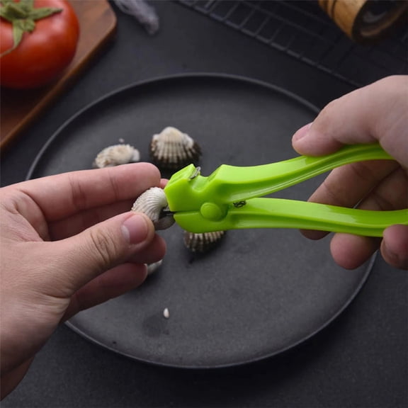 Clam Opener Oyster Shucker Tool Oyster Shucking Knife Mussels Opener Pry with Beer Bottle Openers for Razor Shell Fish Scallop Shellfish Seafood Culinary Restaurant Party Picnic Kitchen
