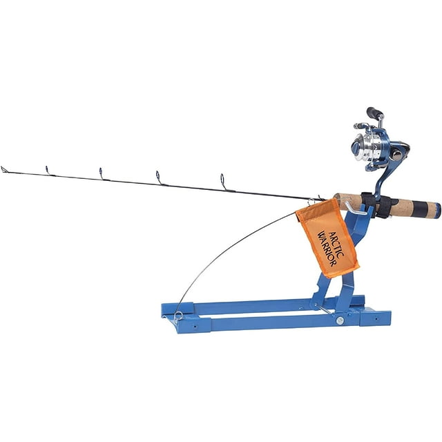 Clam Outdoors Arctic Warrior Ice Fishing DeadStick / TipUp Blue