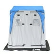 thumbnail image 1 of Clam Outdoors Extra-Large Nanook Ice Fishing Shelter, Fits 2 Anglers, 1 of 8