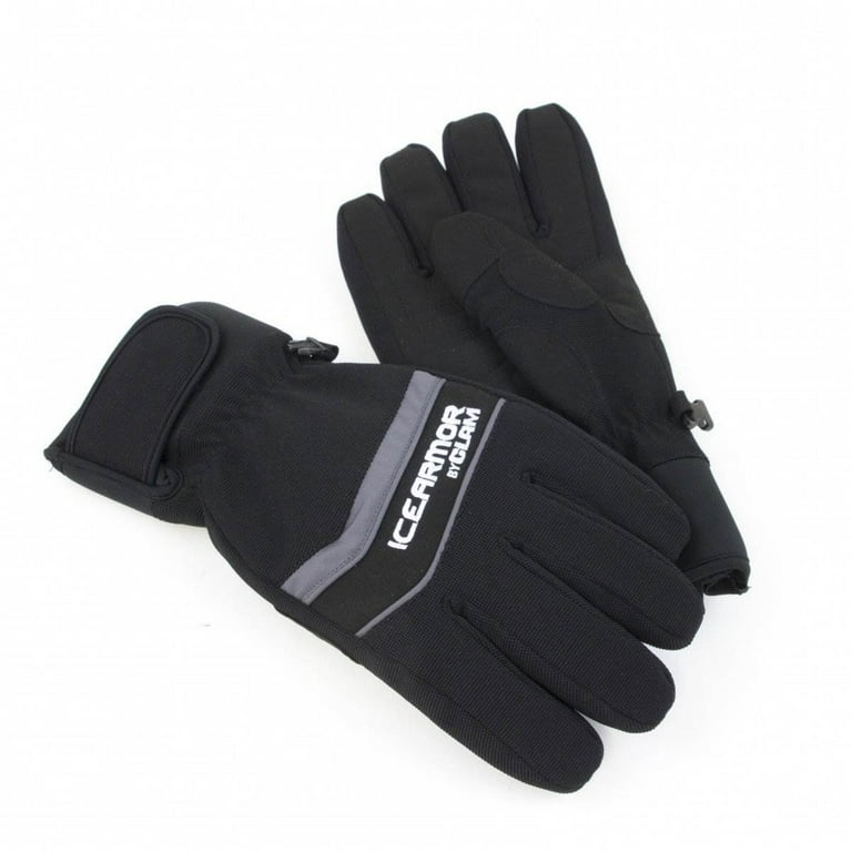 Clam Outdoors Ice Armor Edge Gloves, Unisex, Medium, Pair