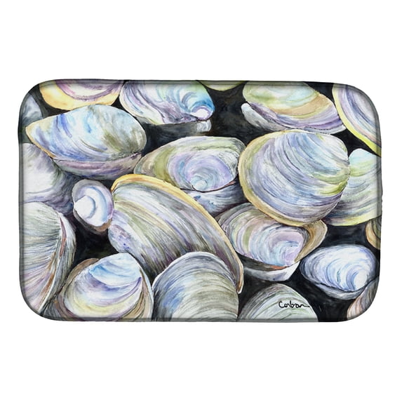 Clam Quahog Dish Drying Mat
