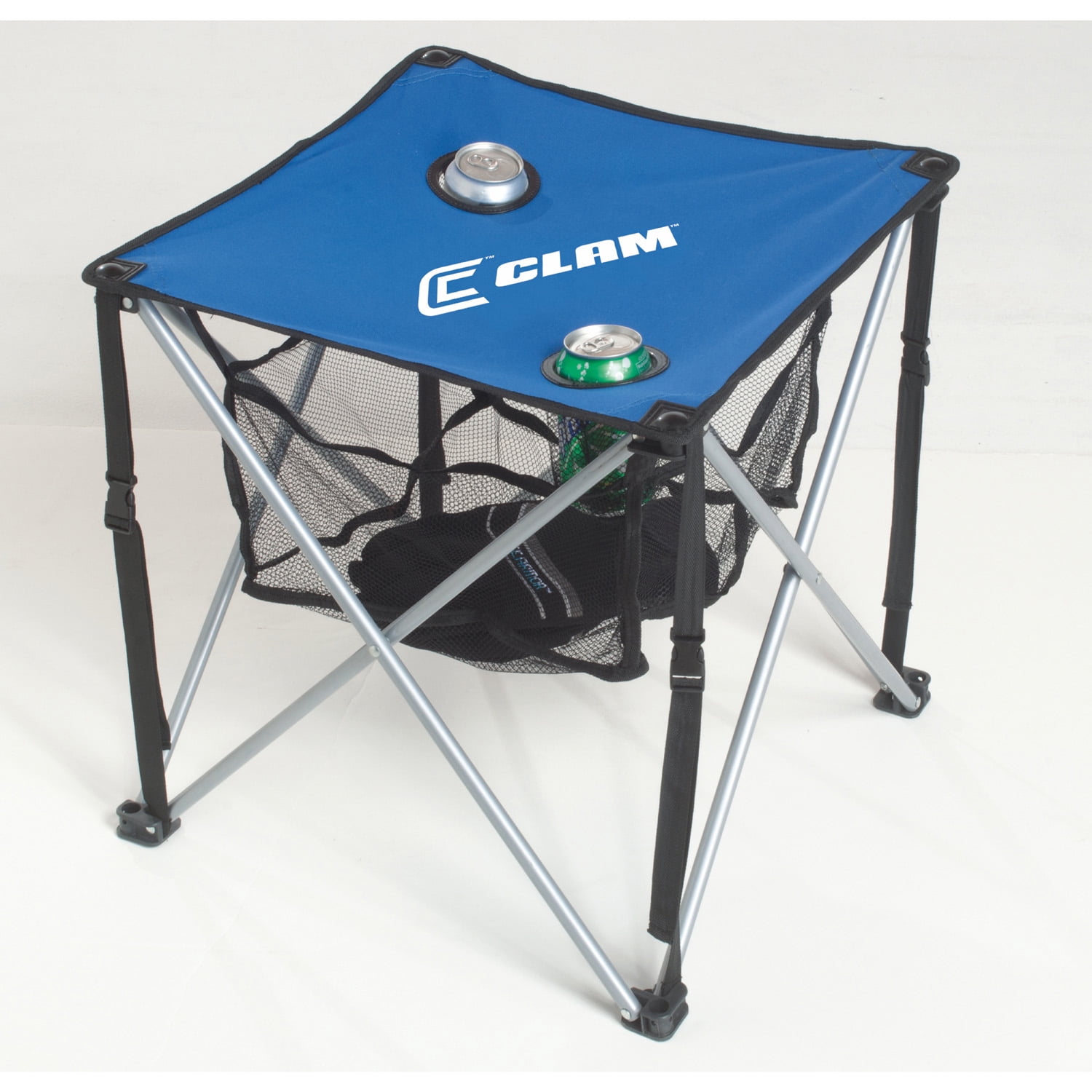 Clam Quick-Pack Table - Square w/carry case