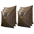 thumbnail image 1 of Clam Quick Screen Hub Brown Fabric Wind & Sun Panels Accessory Only (6 Pack), 1 of 11