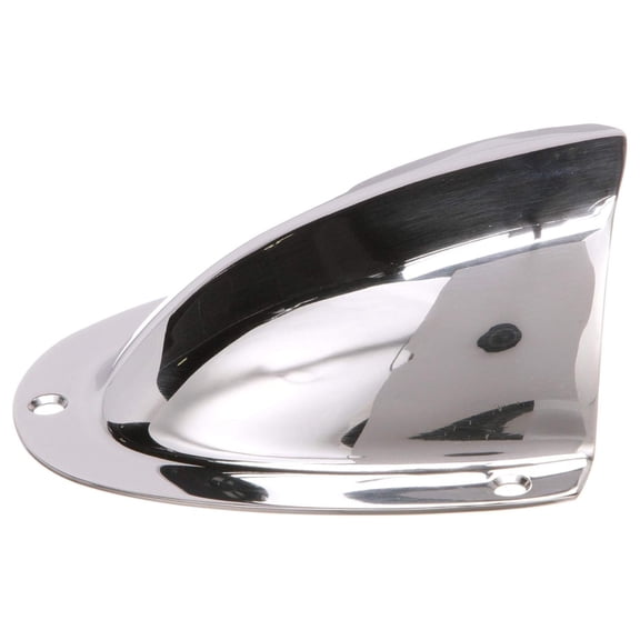 Clam Shell Vent, 3-3/4 in. X 3-3/4 in., Stainless Steel