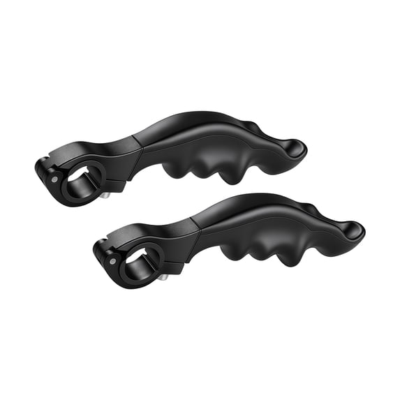 Clamp Base Handlebar Grip Extensions 22.2mm Ergonomic Silicone Pair for ...