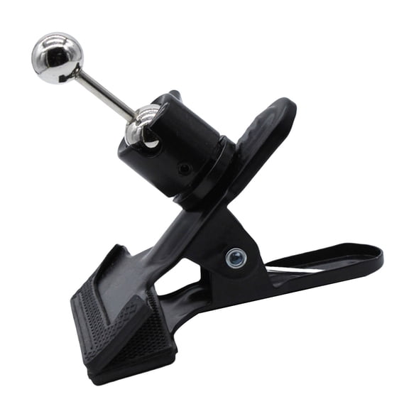 Clamp Camera Clamp Mount Monitors 360 Degree Ballhead Round Head Adapter with 1/4" Thread for Camera Cellphone