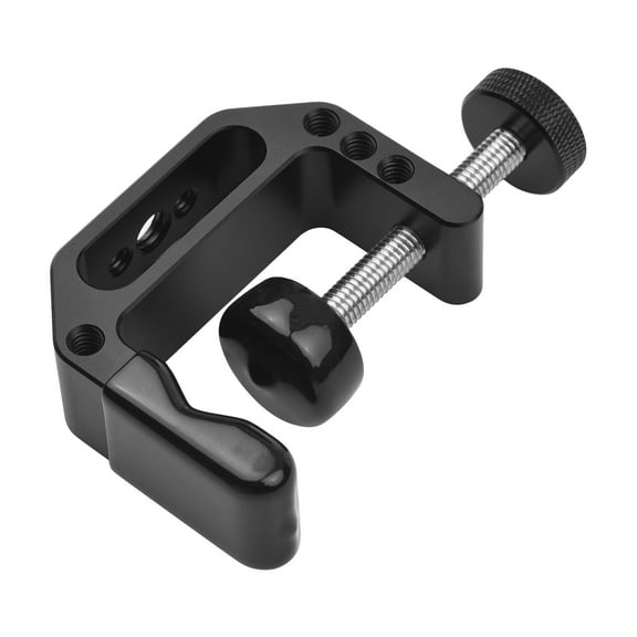 Clamp,Heavy Duty Mount Speedlite With 1/4 Inch Screw Video Clamp Heavy Duty Mount Clamp 3/8 Inch Screw C Clamp Camera Mount Universal Inch - 3/8 Inch And 3/8 Table Clamp Alloy Dsfen