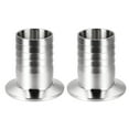 thumbnail image 1 of Clamp Hose Adapter, 1.988" Flange to 1-1/4" Hose Barb Fitting 2 Pcs, 1 of 4