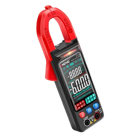 Clamp Meter,Auto Clamp Type Eryue Clamp Meter Voltmeter 400a Ammeter 6000 Voltmeter Ammeter Va Display Type Tester Ncv Meter Clamp 6000 400a Ammeter Va Voltmeter 400a Clamp 6000 Red