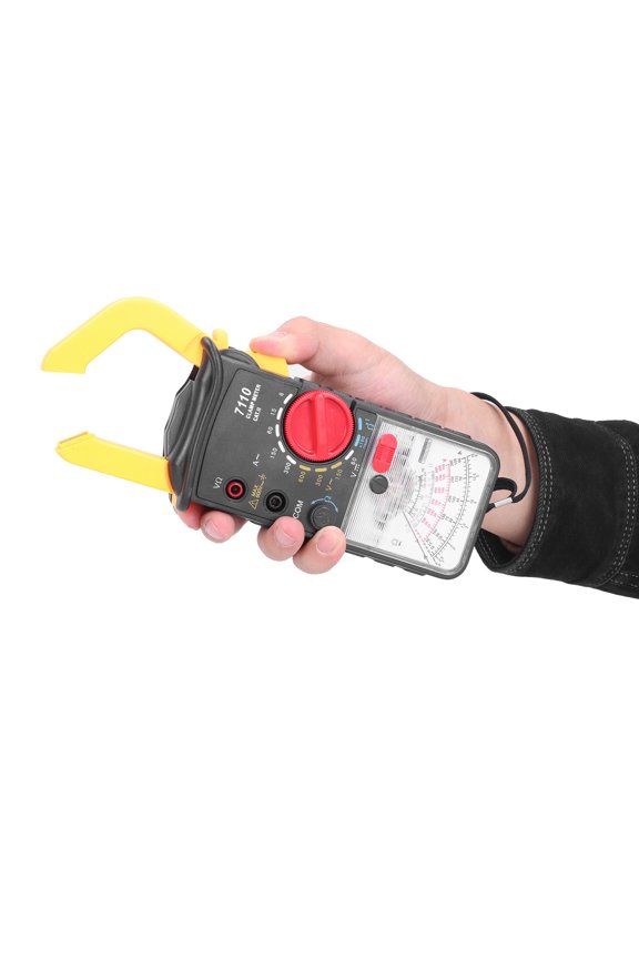 Clamp Multimeter 7110 Handheld Analog Voltage Current Tester 7.9 inches / 20 cm