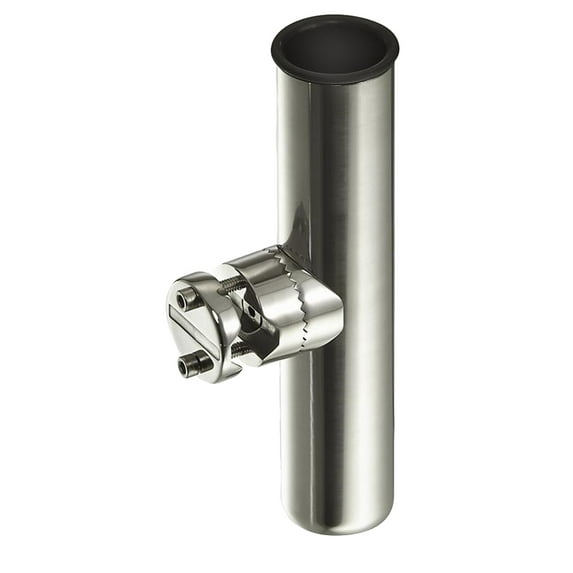 Clamp-On Rod Holder, Stainless Steel