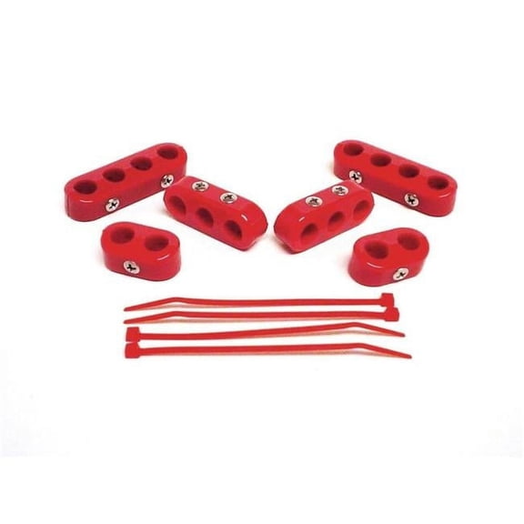 Clamp-On Style Wire Separator Kit - Red - 409, 10.4 mm Plug Wire Size