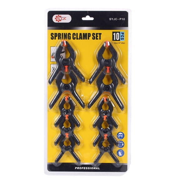 Clamp,Plate Diy 6 Studio Plate Diy 10pcs Nylon A Tool Set Studio 6 * 2 Diy Tool Set A Clamp Clamps Nylon A Clamp Tips Diy Tool Diy 6 * Clamps Clip Tips * 2 4 Clamp Clamps Clip 4 * 3 Rusuo