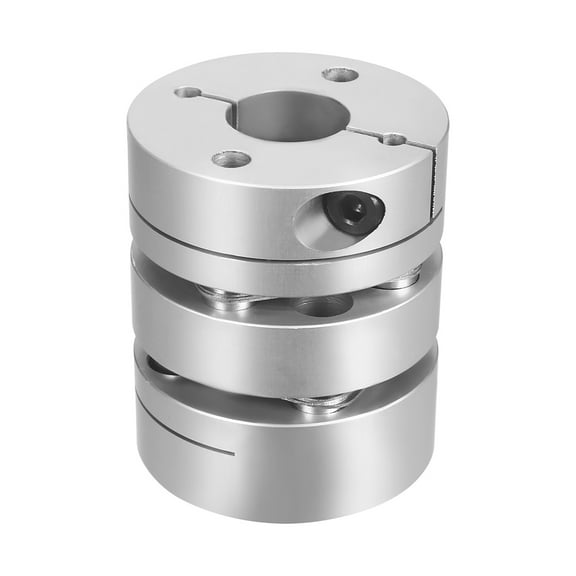 Clamp Tight Motor Shaft 2 Diaphragm Coupling Coupler 14mmx15mm