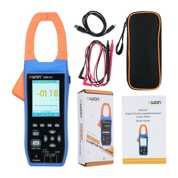 Clamp meter,3-in-1 1000a Clamp Rms 1khz Clamp Meter Ncv Ble