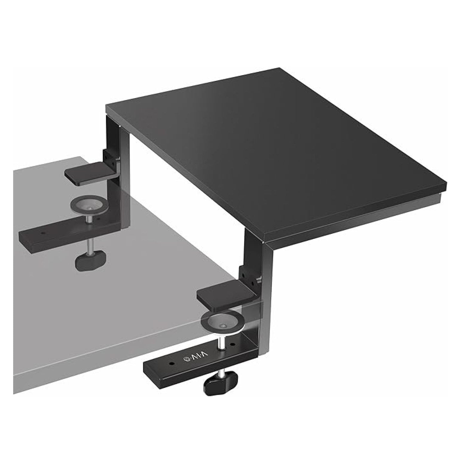 Clamp-on 15 inch Desk Extension Shelf for Gaming Devices, Ergonomic ...