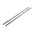 thumbnail image 1 of Clamp-on Hangrail for Double Bar Racks K40 & K41 - Chrome, 1 of 1