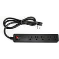 Clamper Power Strip 5Outlet 5ft Extension Cord, Short Circuit