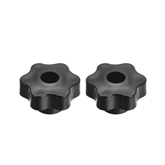 Clamping Handle  Screw Knobs Handle  M8 Threaded Star-Shape 2 pcs