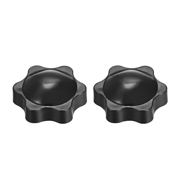 Clamping Handle Screws Knobs Handle M8 Threaded Star-Shape 2 pcs