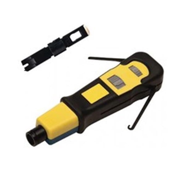 Clamshell Platinum Tools Pro-Strike Punchdown Tool with Combo Blade