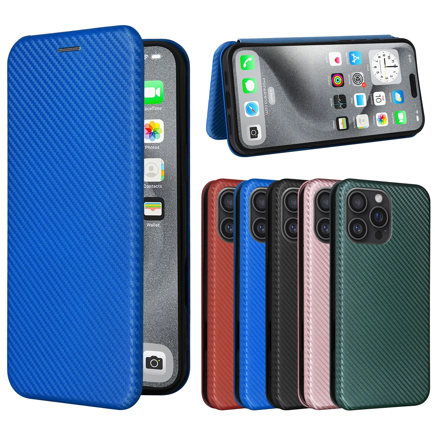 Clamshell phone case is suitable for Samsung A52 5G leather clamshell