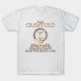 thumbnail image 1 of Clan Crawford crest Scottish T-Shirt, vintage shirt, 80s, 90s, 1 of 2