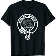 Clan Douglas Womens T-Shirt Scotland Scottish Surname Graphic Tee Black