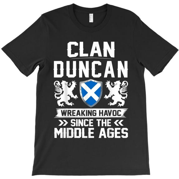 Clan Duncan Scottish Family Themed Scotland Mother's Day Father's Day H33379 T-Shirt, for Men and Women, Up to Size 5XL