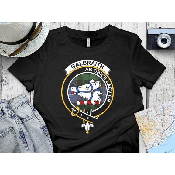 Clan Galbraith Crest T-Shirt – Scottish Tartan Apparel