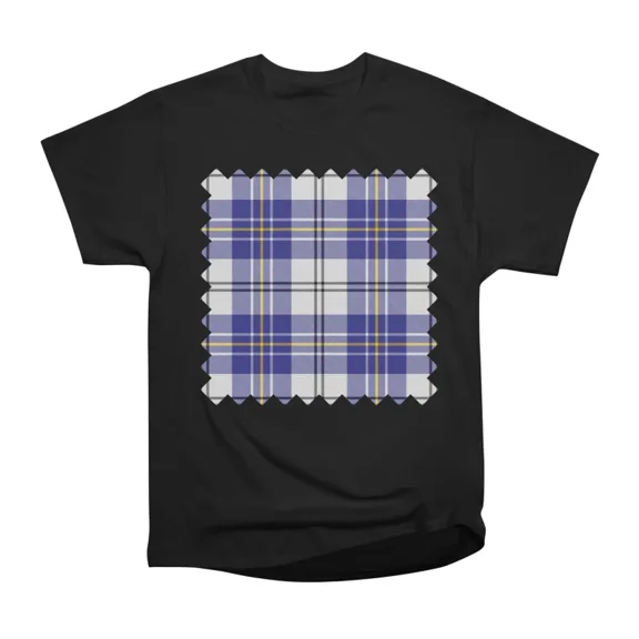 Clan MacPherson Blue Dress Tartan T-Shirt Tee Gift For Him Merch For Her Apparel For Frien