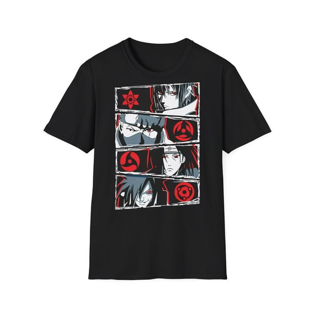 Clan Ninja Red eternal Eyes Tshirt Japanese Anime Manga hypnotic eye