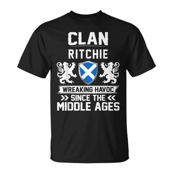 Clan Ritchie Scottish Family Scotland Fathers Tshirt
