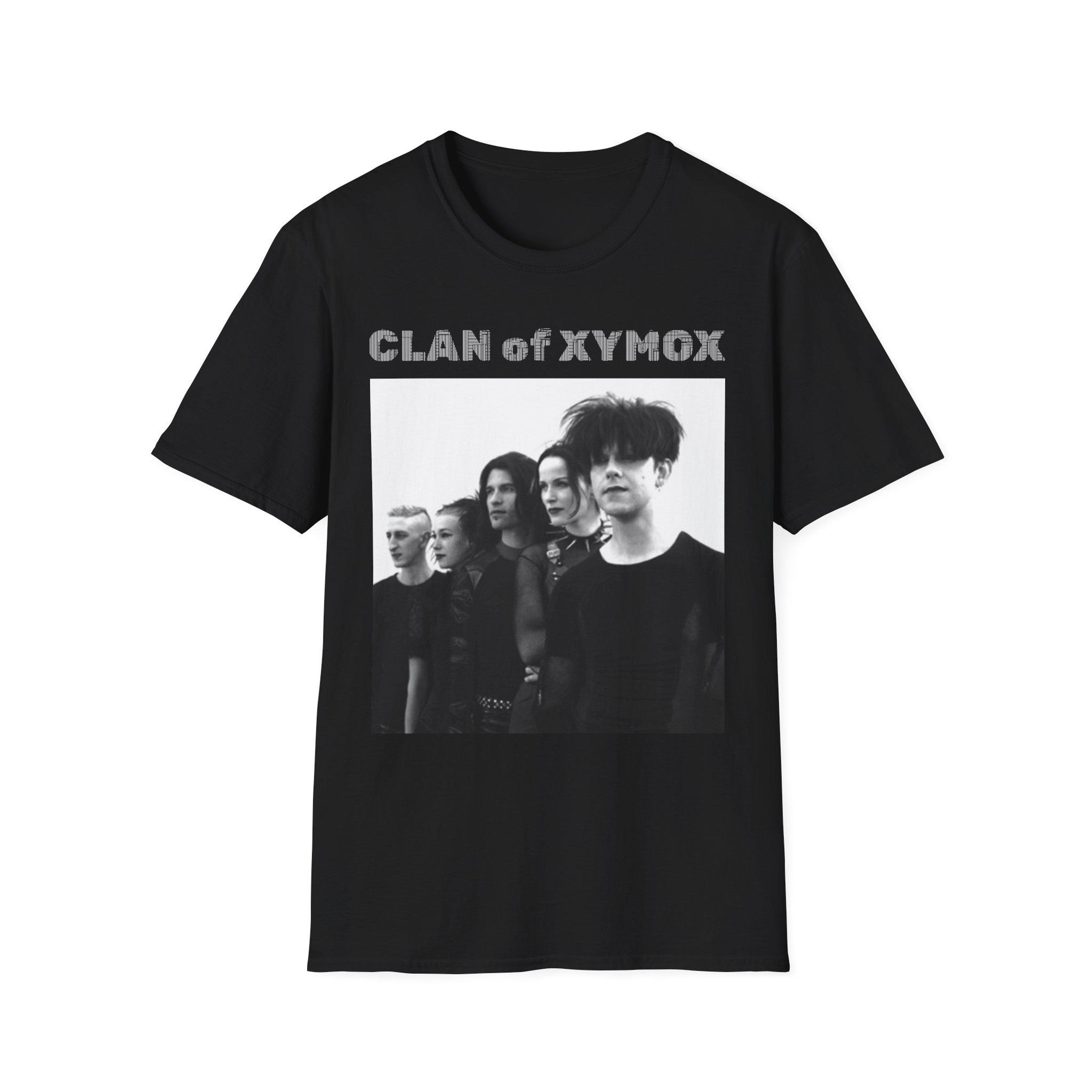 Clan of Xymox, Unisex Softstyle T-Shirt, Cure, Siouxsie and The ...