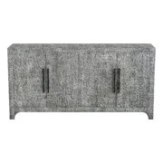 Clancy Server in Gray Solid Mango wood