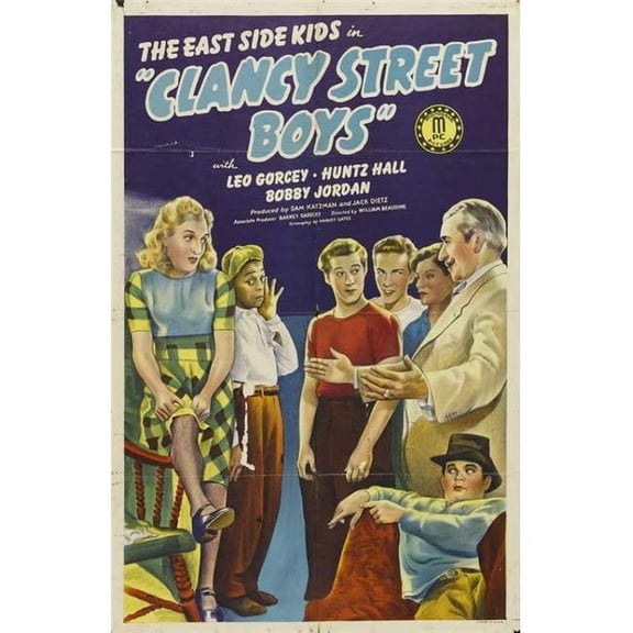 Clancy Street Boys Movie Poster - 27 x 40 in.