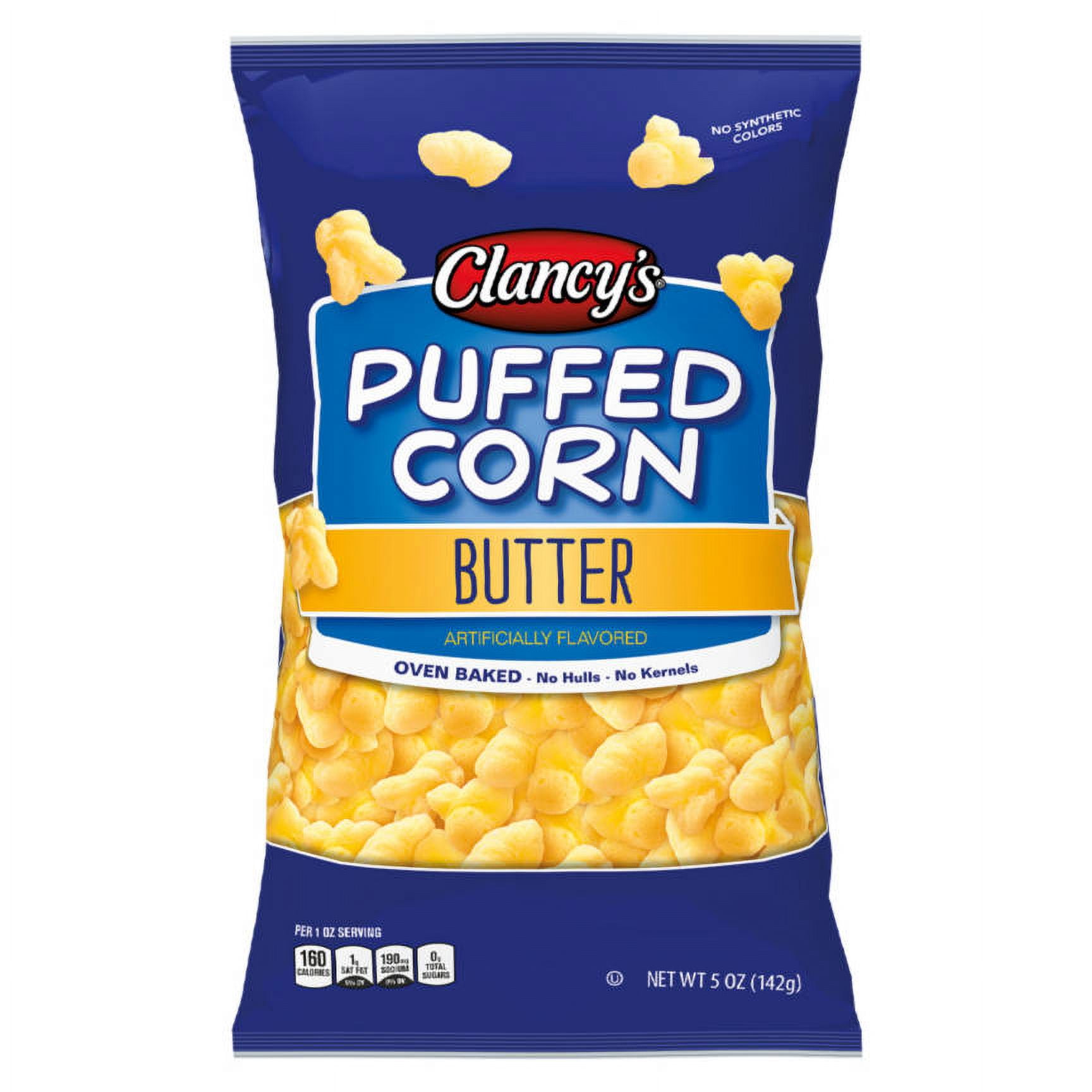 Clancy's Butter Puffed Corn, 5 oz - Walmart.com
