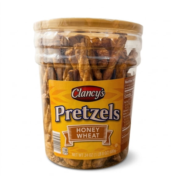 Clancy's Honey Wheat Pretzels, 24 oz
