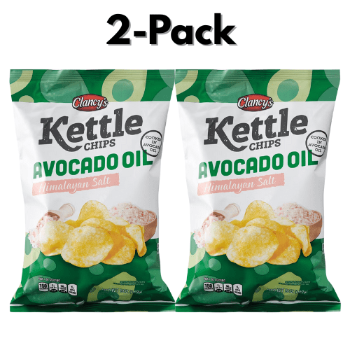Clancy's Kettle Chips Avocado Oil Himalayan Salt 2-Pack 5 oz