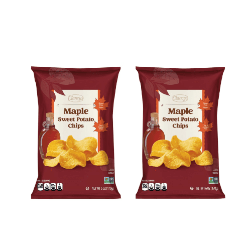 Clancy's Maple Sweet Potato Chips 2-Pack 6 oz