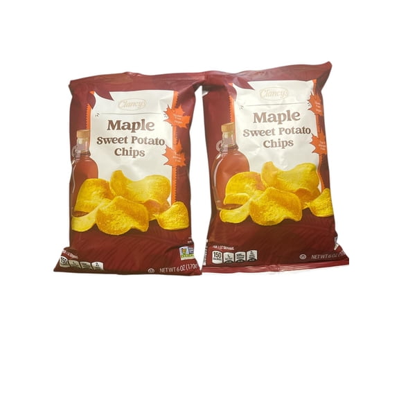 Clancy's Maple Sweet Potato Chips, 2-Pack, 6oz