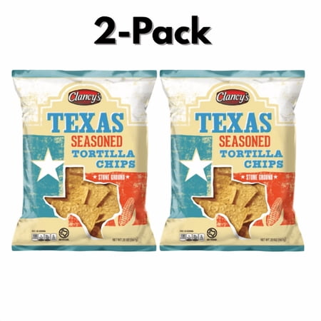 Clancy's Texas Tortilla Chips, 2-Pack, 20 oz
