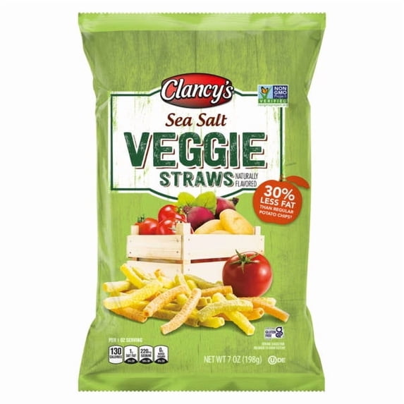 Clancy's Veggie Straws, 7 oz