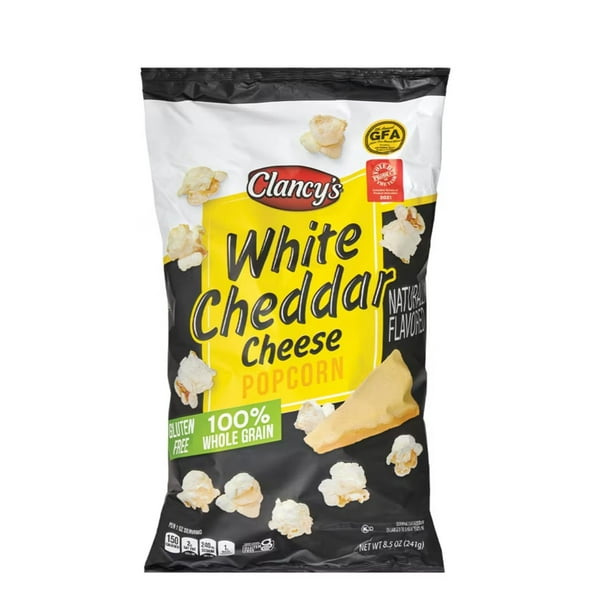 Clancy's White Cheddar Cheese Popcorn A GlutenFree Delight Made