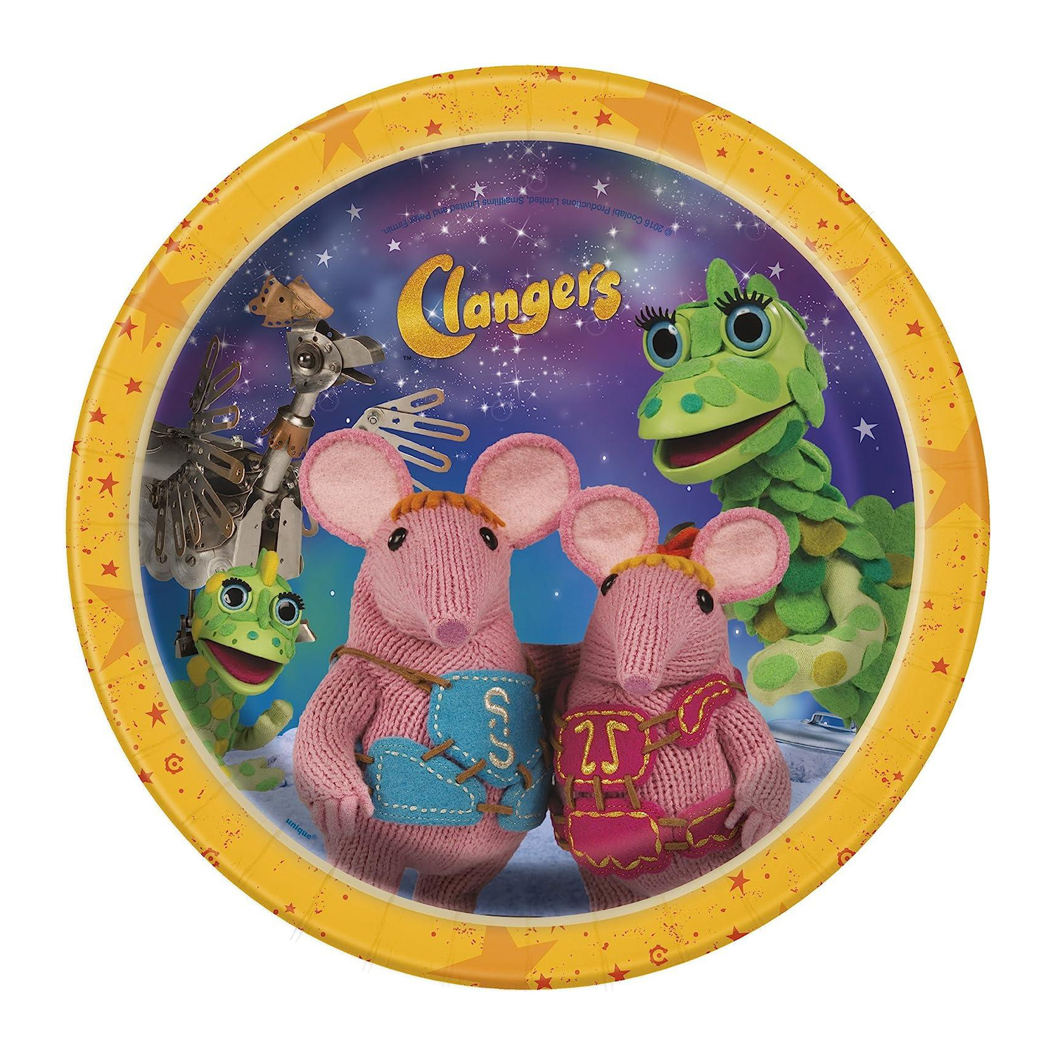 Clangers Characters Party Plates Pack Of 8 Walmart Clangers Characters Party Plates Pack Of 8 Walmart