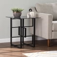 thumbnail image 1 of SEI Furniture Clanlin Glass-Top Accent Table, 1 of 6