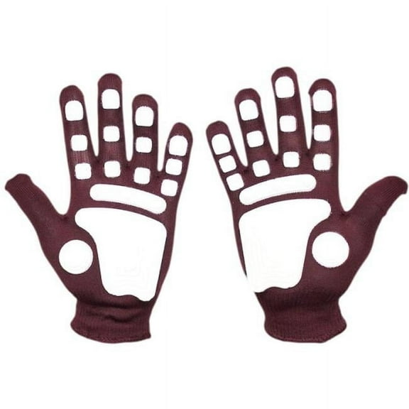 Clap-Enhancing Gloves Maroon - Small-Medium