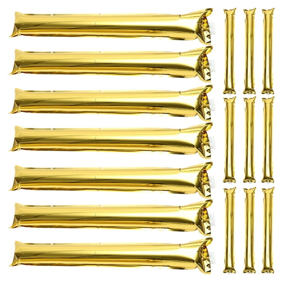 Clappers Noisemakers Inflatable Sticks Cheering Celebrations Aluminum Film 20 Pcs