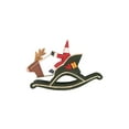 thumbnail image 1 of Clapsaddle Santa Sled Mobile Christmas Holiday Xmas Hard Figure Decor Decoration, 1 of 1