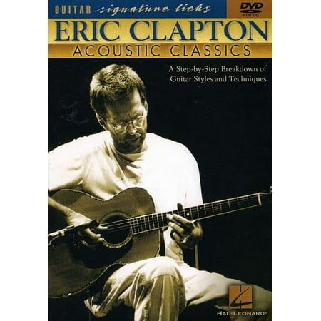 Best of Eric Clapton: Acoustic Classics Signature Licks DVD